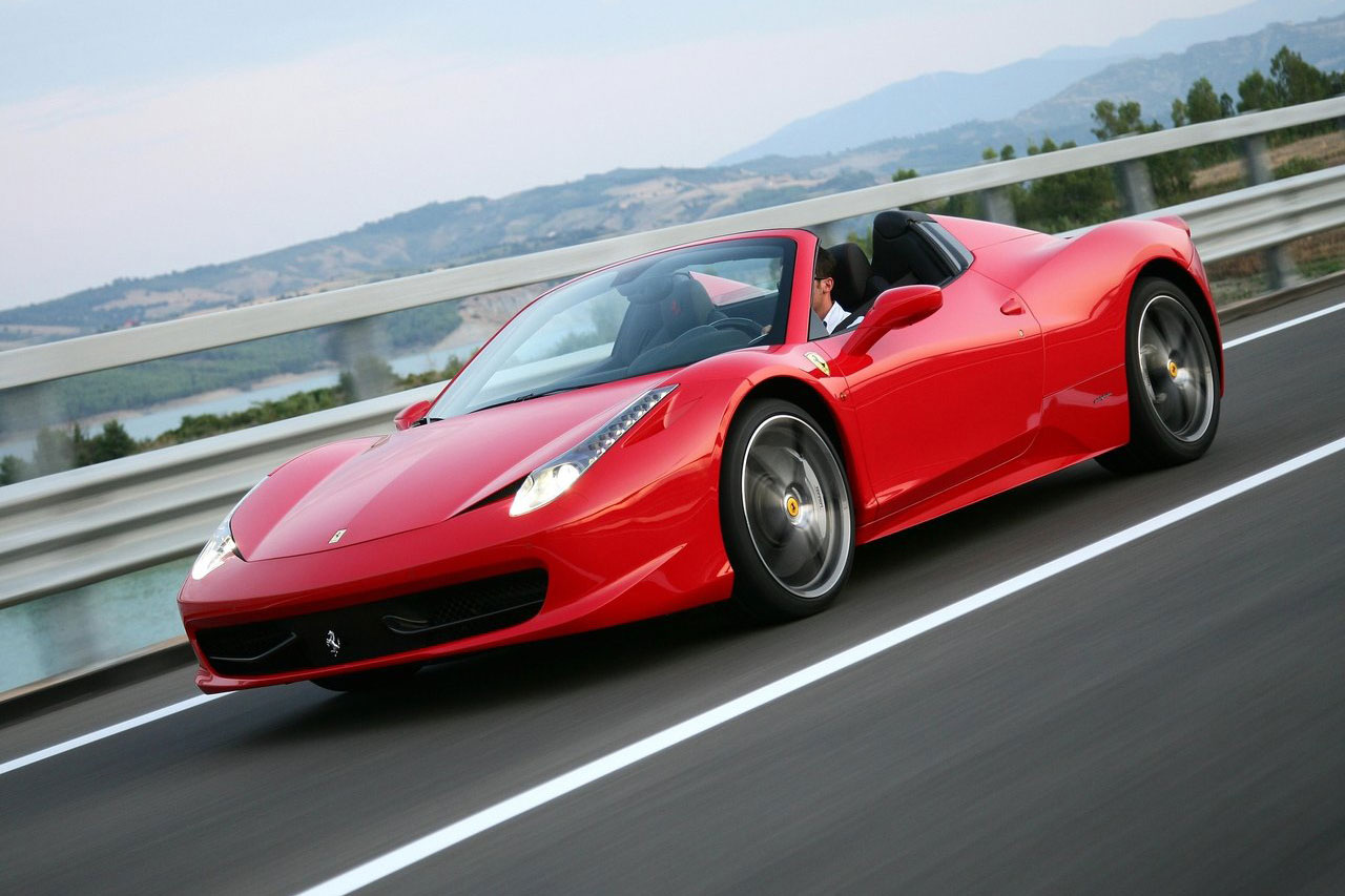 Ferrari 458 Spider 4.5 V8 (570 Hp)